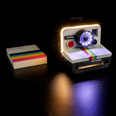 Imagem de GEAMENT LED Light Kit Compatible with Lego Polaroid OneStep SX-70 Camera - Lighting Set for Ideas 21345 (Model Set Not Included)