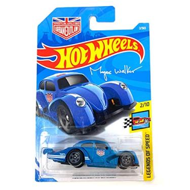 Imagem de Hot Wheels Volkswagen Kafer Racer 2/365 anos 2018 50º aniversário Legends of Speed, azul