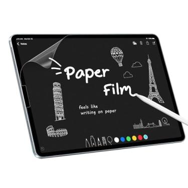 Imagem de Película protetora de tela PET Matte Paperfeel para Lenovo Tab M9 2023, 2 peças de protetores de tela foscos antibrilho de papel, desenho, escrita com a caneta Stylus como em papel