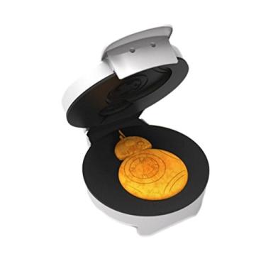 Imagem de Uncanny Brands Máquina de waffle Star Wars BB-8 - Faz waffles BB8 - Eletrodoméstico de cozinha
