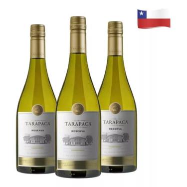 Imagem de Vinho Leon Tarapaca chardonnay 750ml com 3 unidades