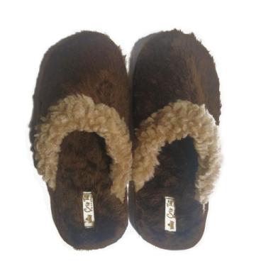 Imagem de Pantufa Masculina Feminina chinelo de Pelúcia- home office -CÓD. 17 - 
