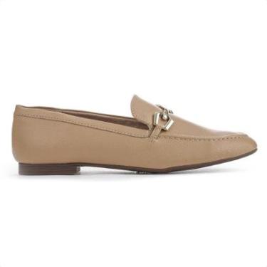 Imagem de Sandália Mocassim Anacapri Eco Flex Argos Bege- Feminino-Feminino