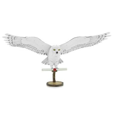 Imagem de Miniatura De Montar Metal Earth Harry Potter hedwig (PS2007), branco