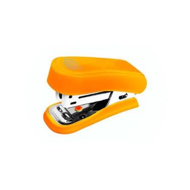 Imagem de Mini Grampeador Neon 20 Folhas - BRW, LARANJA