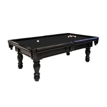 Imagem de Mesa de Sinuca/Bilhar Alto padrão - 2,52x1,40 - Nelson Bilhares, Preto