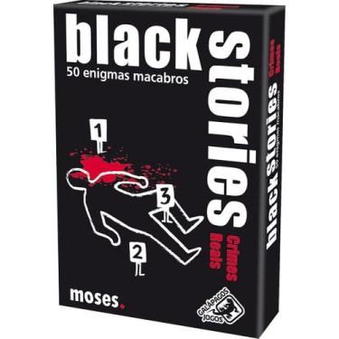 Imagem de Black Stories: Crimes Reais - Jogo De Cartas, Galápagos