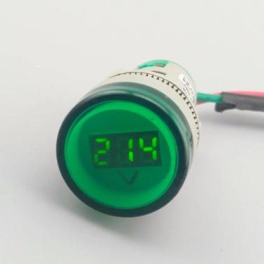 Imagem de Voltímetro Digital Ac Ca Painel Embutir 110v 220v 22mm Led - Tomzn, Ve