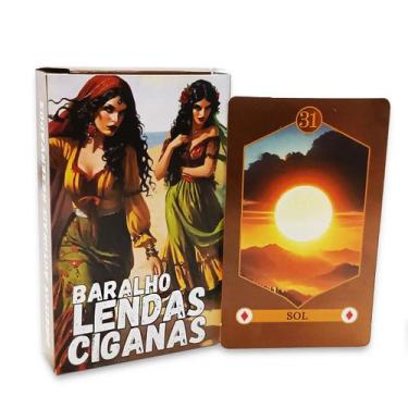 Imagem de Baralho Taro das Lendas Ciganas Ajuda Espiritual - flash