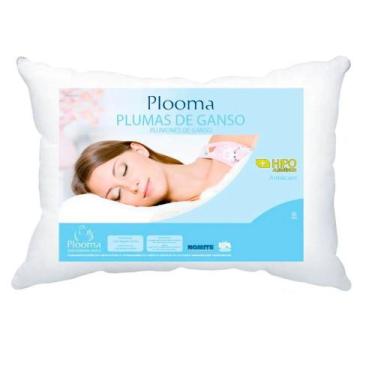 Imagem de Travesseiro Plumas de Ganso 233 Fios Firme 50x70 Premium Plooma