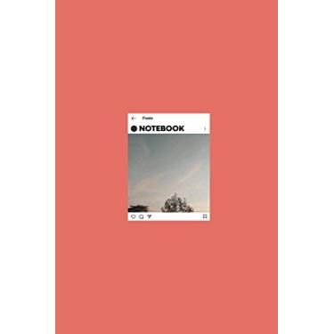 Imagem de Notebook: lined Journal- Instagram Design - Large (6 x 9 inches) - 101 Pages –: Composition Book Perfect bound, Soft Cover - Minimal style