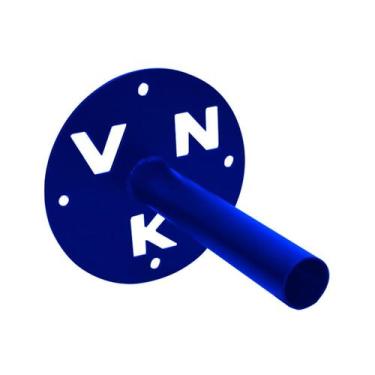 Imagem de Suporte Anilha Olímpica Viking- Parede  - VIKING FITNESS, Azul