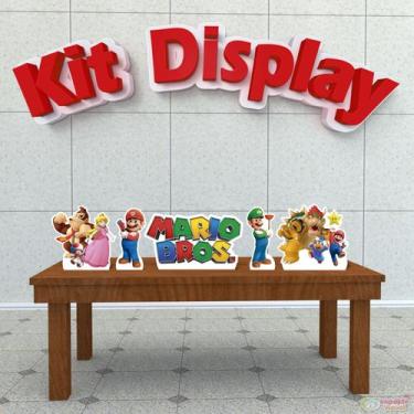 Imagem de Kit 5 Displays De Mesa Super Mario Bros  Filme - IMPAKTO VISUAL