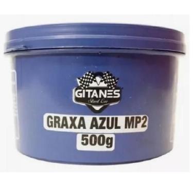 Imagem de Graxa Mp2 Azul Lubrificante Alta Temperatura Rolamento Roda - GITANES
