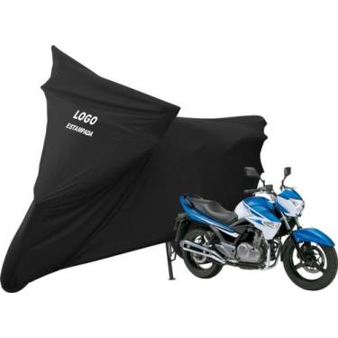 Imagem de Capa De Tecido Helanca Lycra Moto Suzuki Inazuma - Mz, Preta