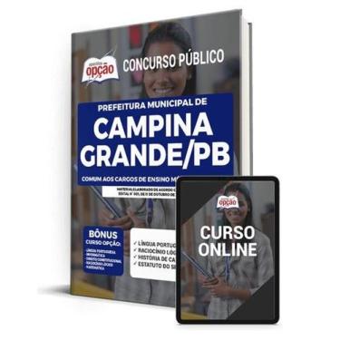 Imagem de Apostila Prefeitura de Campina Grande - PB - Comum aos Cargos de Ensin