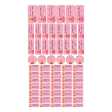 Imagem de 88 Etiquetas Escolares Personalizado Vinil Princesa - Tectoner, PRINCE