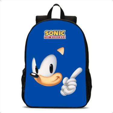 Imagem de Mochila Sonic Escolar Bolsa Infantil Volta As Aulas Novidade - Broome,