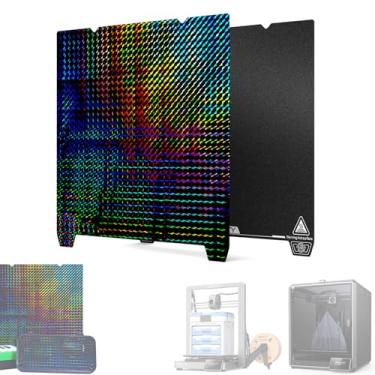 Imagem de Plataforma "Phantom" com impressão frente e verso Creality K1 Max 315 x 310 mm (PET brilhante + PEI revestido), sem adesivo magnético macio, plataforma de impressora 3D para Ender-3 V3 Plus/CR-10