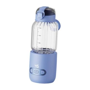 Imagem de MYCENSE Aquecedor de Mamadeira Portátil Garrafa de Vidro Aquecimento Rápido Bebê USB Recarregável Aquecedor para Bebê Veículo Viagem Camping, azul 400ml