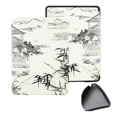 Imagem de GUKSRASO Capa para o Kindle Paperwhite e Kindle Colorsoft Signature Edition (7", 12ª Geração, Release 2024), PU e TPU Soft Traseiro com a Função Automotor/Sleep