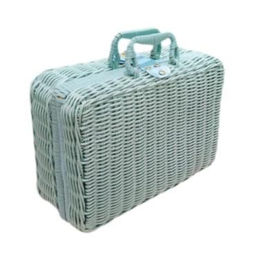 Imagem de DimyFew Imitação de cesto de cesta de cesta de vime de vime para diversão de festas para festas, S