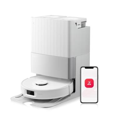 Imagem de Roborock Robô aspirador e esfregão Qrevo Edge S5A, 17.000Pa, zero emaranhamento, escova principal DuoDivide, escova lateral FlexiArm, lavagem e autolimpeza, secagem a ar quente, autoesvaziamento,