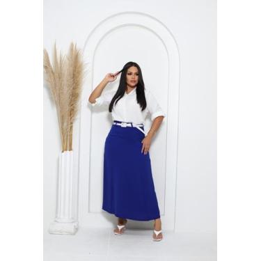 Imagem de Saia Longa Luana: Moda Cristã para Mulheres Elegantes - Vilma Valentti
