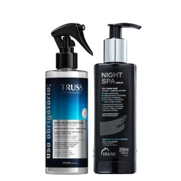 Imagem de Truss Kit Uso Obrigatório Reconstrutor 260ml e Night Spa Serum 250ml