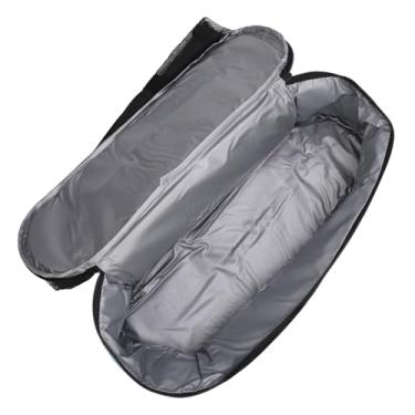 Imagem de Bolsa de Ombro de Praia, Bolsa de Malha Isolada Portátil, Caixa Térmica Removível de Grande Capacidade para Acampar e Viajar (Preto)