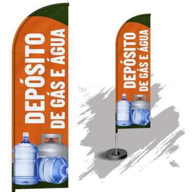 Imagem de Wind Banner Dupla Face 3mt Completo Depósito de Gás e Água - Fadrix