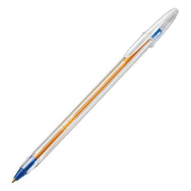 Imagem de Caneta esferográfica cristal azul ponta fina bic original