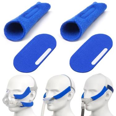 Imagem de Medihealer – Pacote com 4 capas de alça para fones de ouvido para Philips Dreamwear, capas de alça de CPAP confortáveis para máscara Airfit P10 | sem irritação e sem marcas vermelhas, suprimentos de kit de ótimo valor