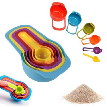 Imagem de Kit Colher Medidas 6 Unidades Top Útil