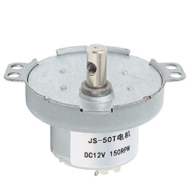 Imagem de DC12V Gear Motor Auto Bloqueio Micro Redução de Velocidade Transmissão Peças Com M4 Hole 150RPM Mini Motor Elétrico para Abridores de Janela
