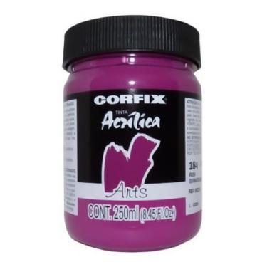 Imagem de Tinta Acrílica G1 Arts 184 Rosa Quinacridona 250ml Corfix, 184 - ROSA 