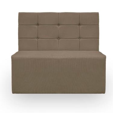 Imagem de Canto Alemão Confortável Para Apartamento Cozinha E Restaurantes Suede Cor Capuccino