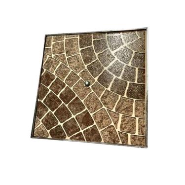 Imagem de Tampa De Encaixe Oculta - 50X50 Cm - Alumínio