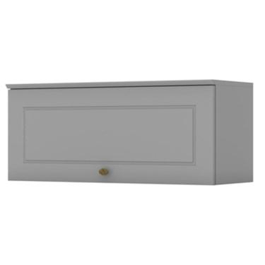 Imagem de Armario Aereo Basculante MDF 80 cm Americana C354 Cinza Henn