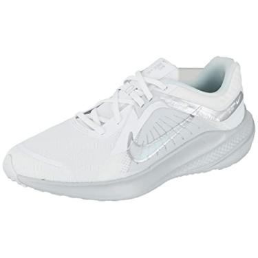 Imagem de Nike Tênis feminino Quest 5, Branco metálico prata 100, 35