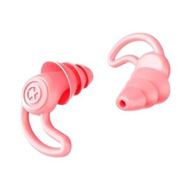 Imagem de Tampões de Ouvido de Silicone - 3 Camadas, com Cancelamento de Ruído e