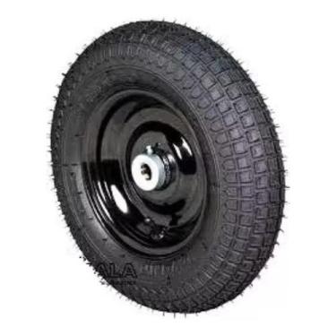 Imagem de Roda Pneu De Carrinho De Mão Carriola Com Câmara Completo - Servis