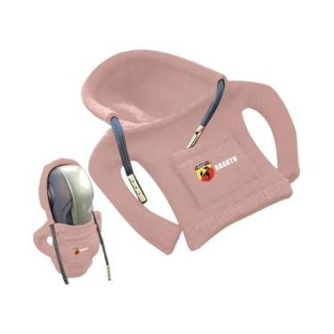 Imagem de Capa Vermelha com Capuz para Alavanca de Marcha - Fiat Abarth, Punto, 