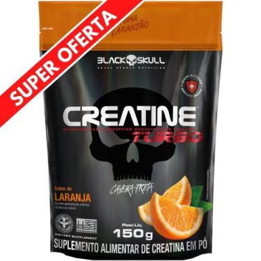 Imagem de Creatina Monohidratada Black Skull Turbo 150g Refil  Energia, Força e 