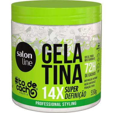 Imagem de Gelatina Capilar Salon Line #TôDeCacho Super Definição 550g