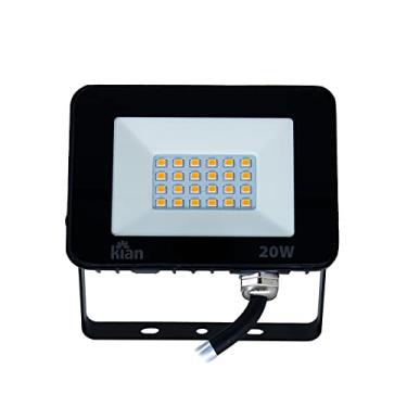 Imagem de Refletor/Projetor Led 20W 3.000K Branca Quente Kian Bivolt