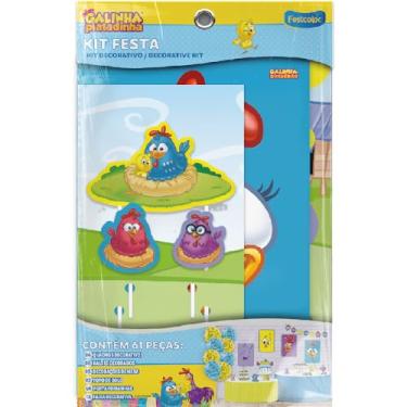 Imagem de Kit Festa Galinha Pintadinha - Embalagem com 1 unidade.