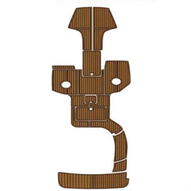 Imagem de ZVZ Plataforma de natação 2007 Cobalt 252 & Cockpit EVA Decking: piso de barco de nível marítimo, certificado F1677, anti-sol/impermeável, antiderrapante, resistente à água salgada - ajuste