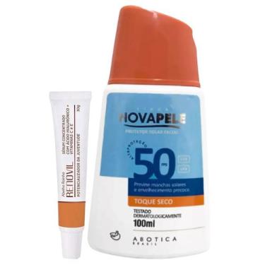 Imagem de Kit Renovil Serum Potencializador Juventude e Protetor Solar 50 FPS - 