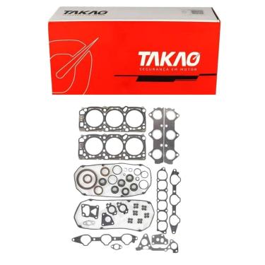 Imagem de Junta Completa C/ Retentores (Jg) Eclipse 3.0 24V 1999 A 2004 / Pajero Full 3.0 24V 1999 A 2005 / Pajero Sport 3.0 24V 1999 A 2005 - Takao Jcrmi30B